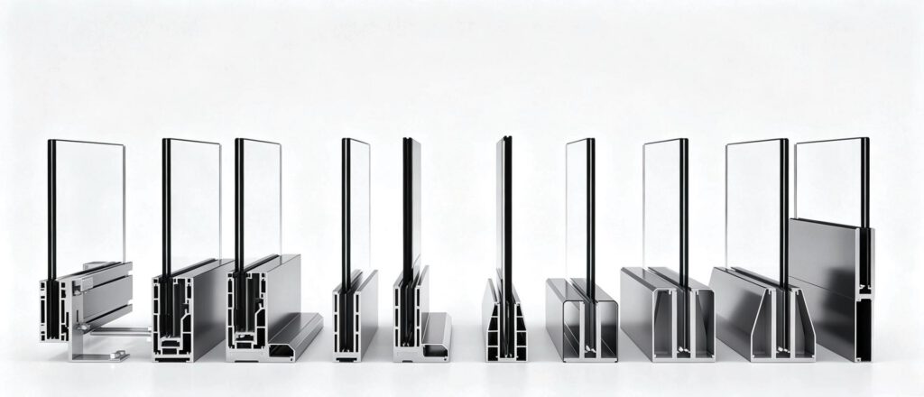 Frameless glass bottom groove system